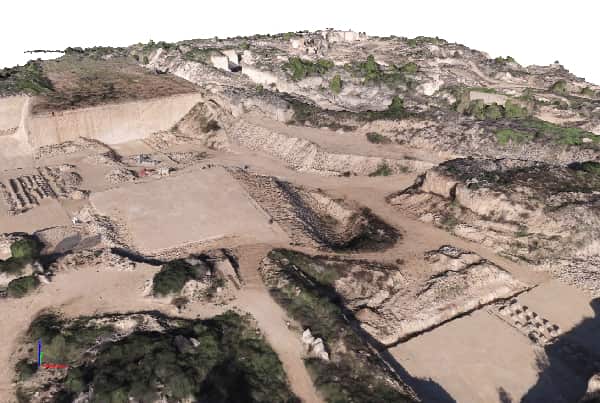 Topografia con drone proiezione 3d sicilia